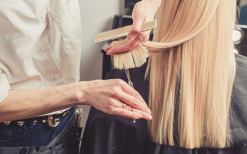 Ladies haircut